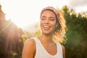 Laughing African Girl