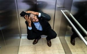 Having Agoraphobia in Elevator