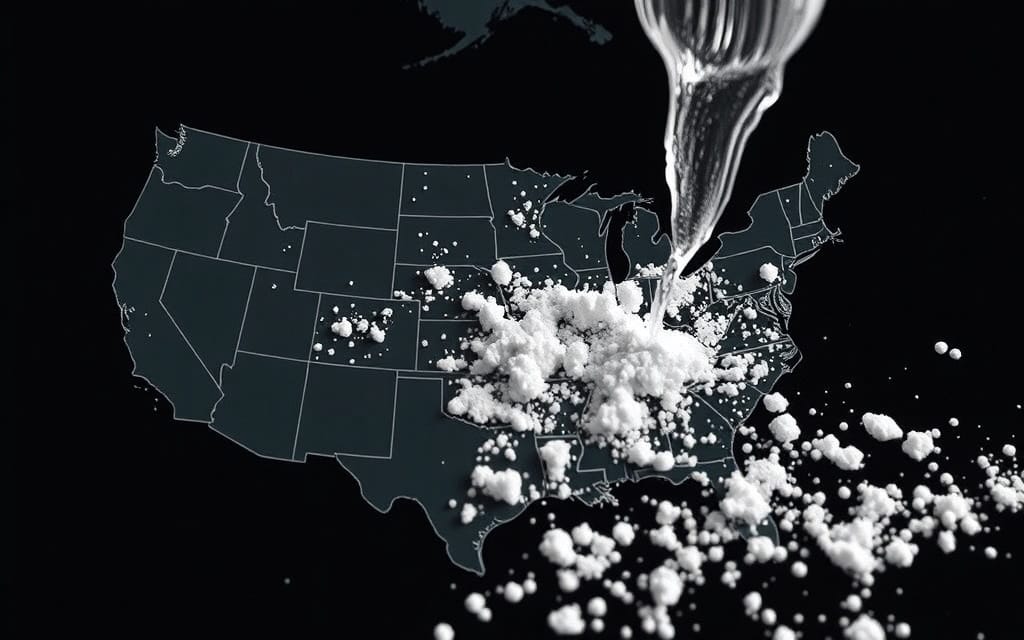 The United States Leads in Cocaine Use
