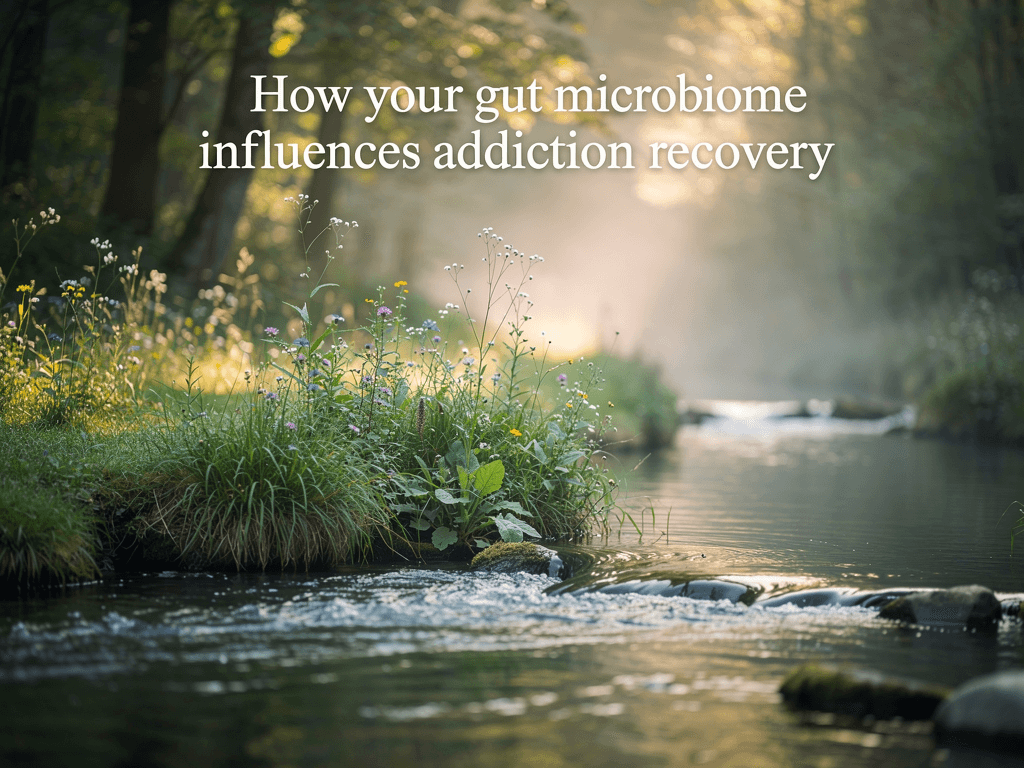 Nutritious meal supporting gut health in addiction recovery